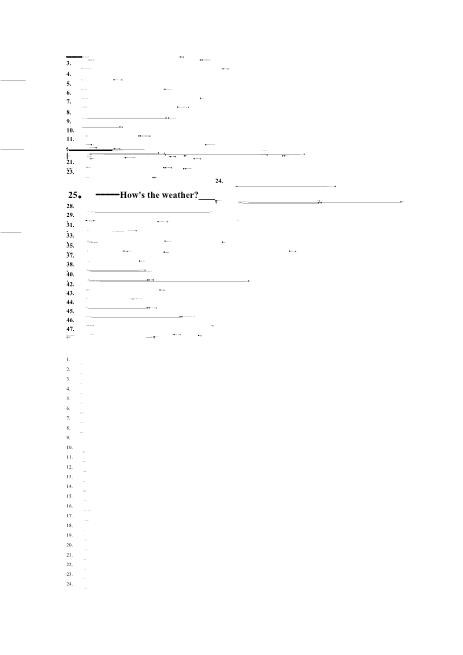 名校保荐年段长七年级英语--用所给词的适当形式填空(含答案)精品版好文完全免费word文档