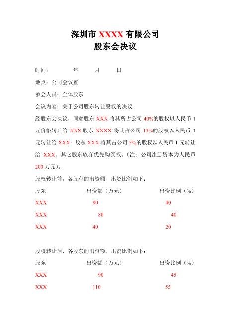 股权转让协议书(2)
